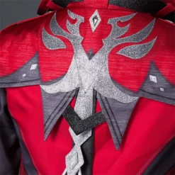 Genshin Impact Diluc Cosplay Costume Game Diluc Red Dead Of Night Skin Uniform Suit -cosplay Sales Shop diluc red dead of night cosplay 19