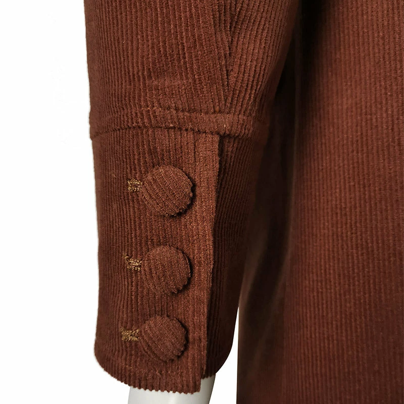 Doctor Who Cosplay Dr. Who And The Daleks Costume Red Coat 6 Doctor Who Cosplay Dr. Who And The Daleks Costume Red Coat - Image 6