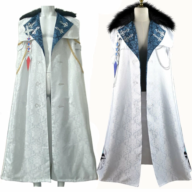 Genshin Impact Fatui Harbingers Cosplay Costumes Anime Japanese Suit Cloak Tartaglia Scarf 1 Genshin Impact Fatui Harbingers Cosplay Costumes Anime Japanese Suit Cloak Tartaglia Scarf