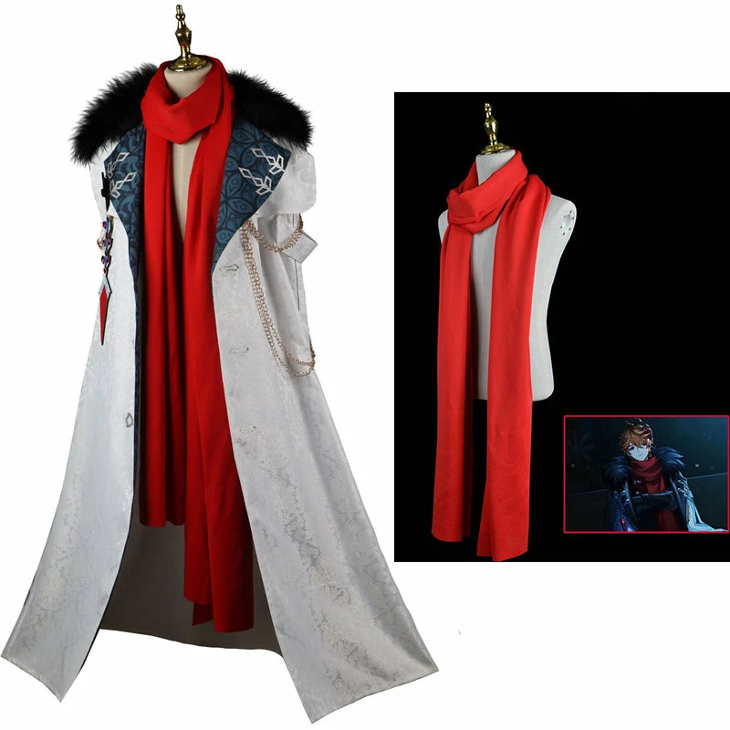 Genshin Impact Fatui Harbingers Cosplay Costumes Anime Japanese Suit Cloak Tartaglia Scarf 6 Genshin Impact Fatui Harbingers Cosplay Costumes Anime Japanese Suit Cloak Tartaglia Scarf - Image 6