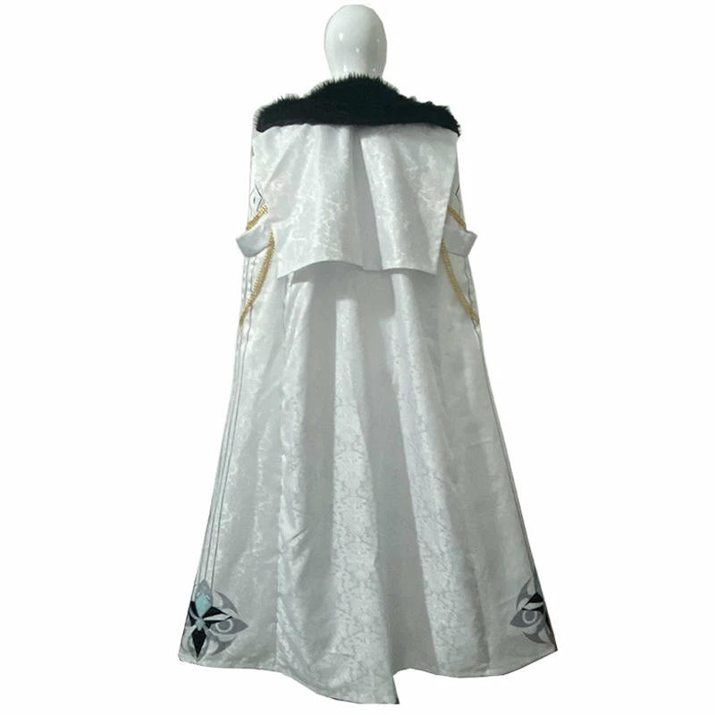 Genshin Impact Fatui Harbingers Cosplay Costumes Anime Japanese Suit Cloak Tartaglia Scarf 5 Genshin Impact Fatui Harbingers Cosplay Costumes Anime Japanese Suit Cloak Tartaglia Scarf - Image 5