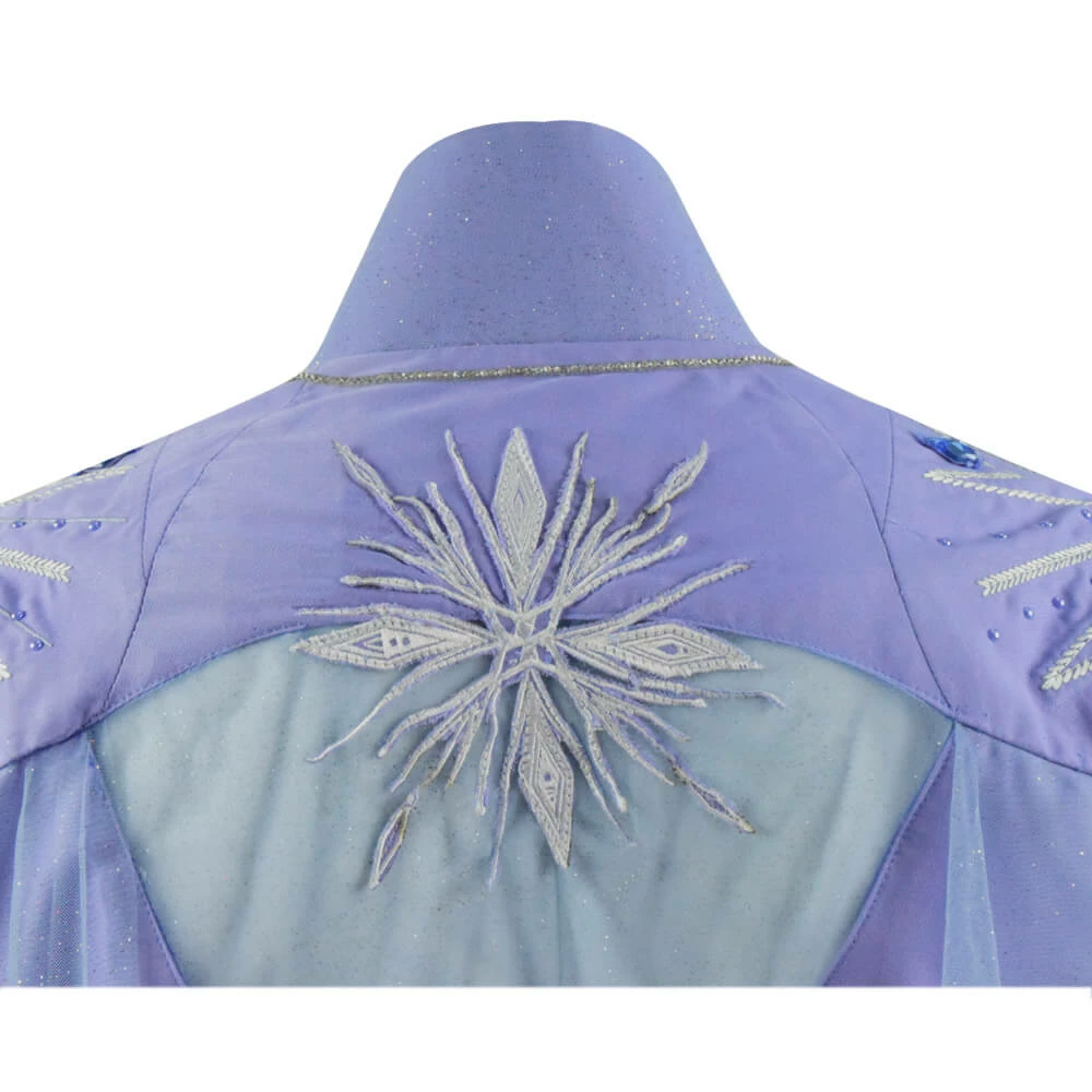 ACcosplay Frozen 2 Queen Elsa Dress Cosplay Costume Halloween 2019 15 ACcosplay Frozen 2 Queen Elsa Dress Cosplay Costume Halloween 2019 - Image 15
