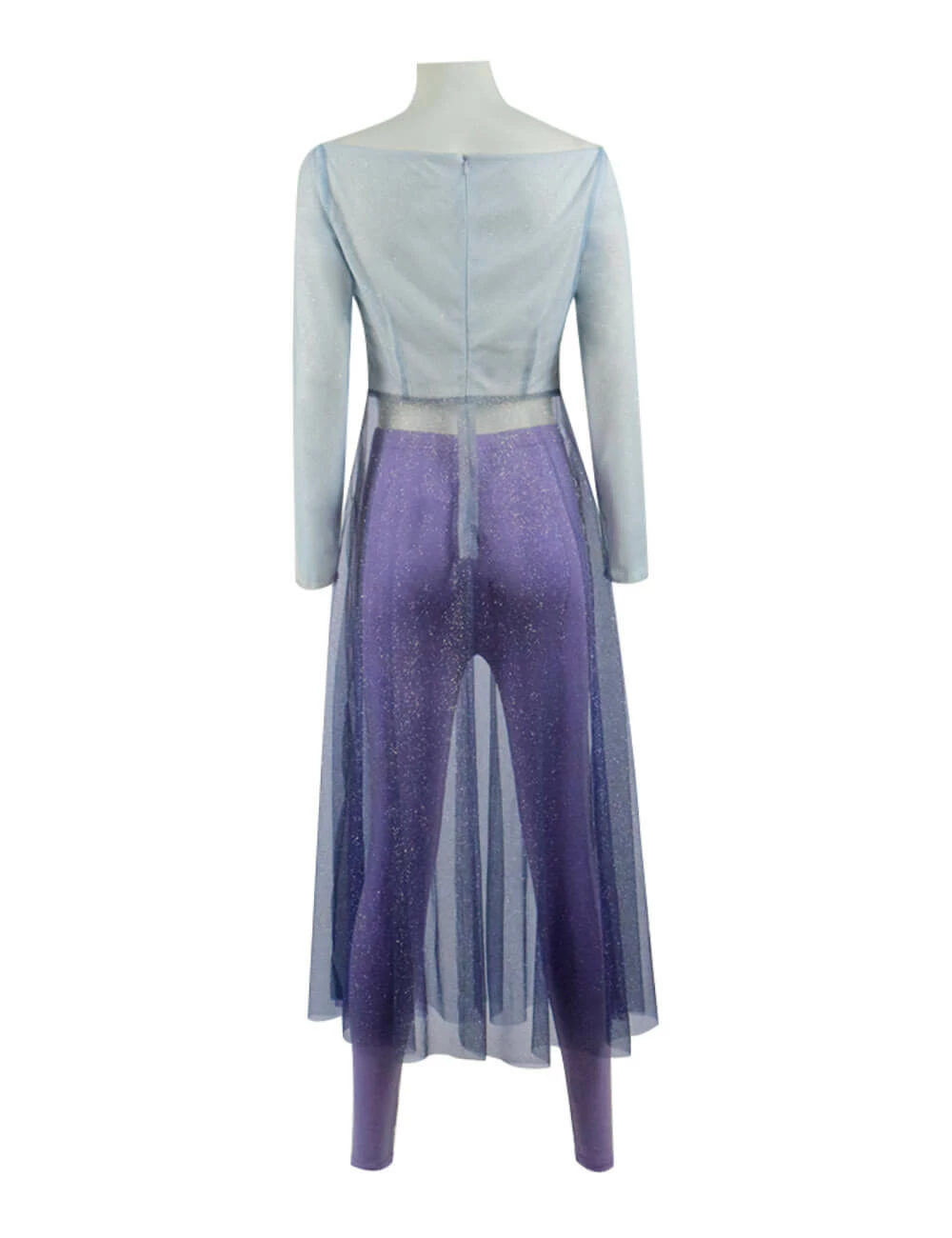 ACcosplay Frozen 2 Queen Elsa Dress Cosplay Costume Halloween 2019 6 ACcosplay Frozen 2 Queen Elsa Dress Cosplay Costume Halloween 2019 - Image 6