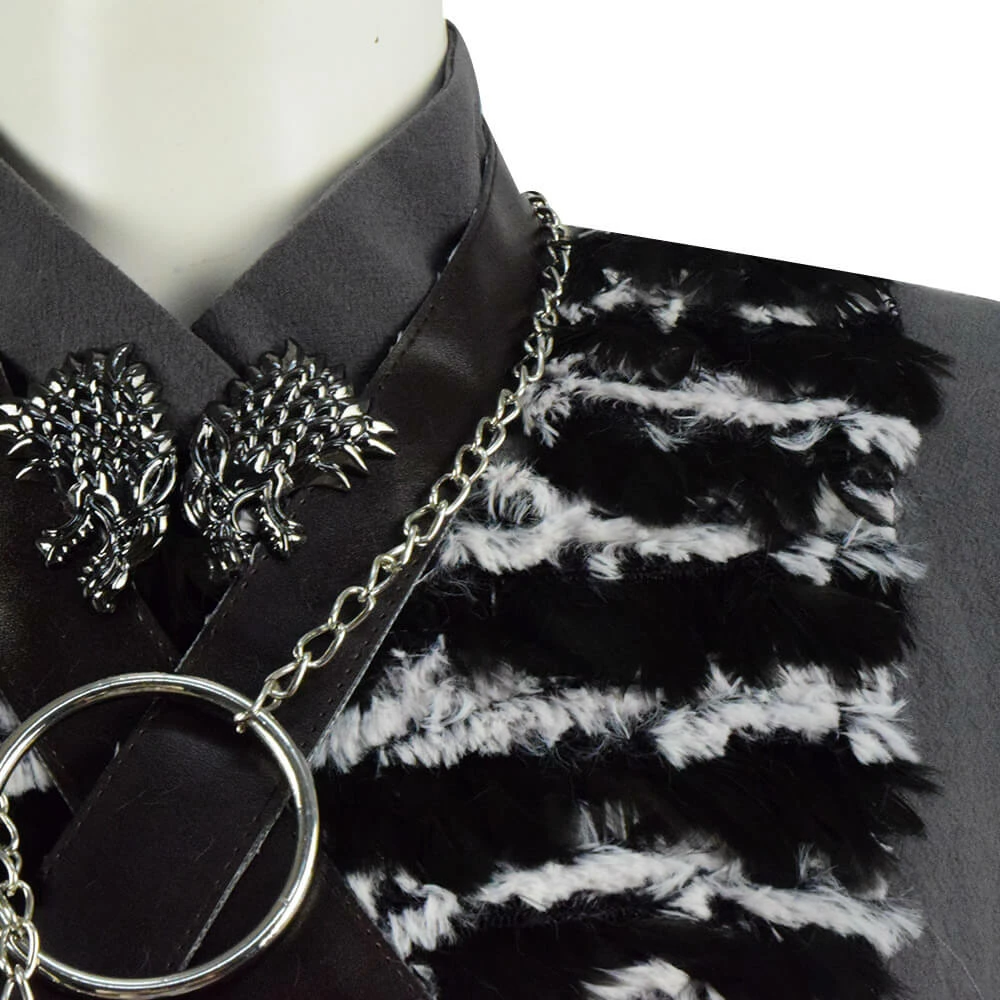 Game Of Thrones Sansa Stark Dress Cape Clock Cospaly Costume Ideas For Sale 14 Game Of Thrones Sansa Stark Dress Cape Clock Cospaly Costume Ideas For Sale - Image 14