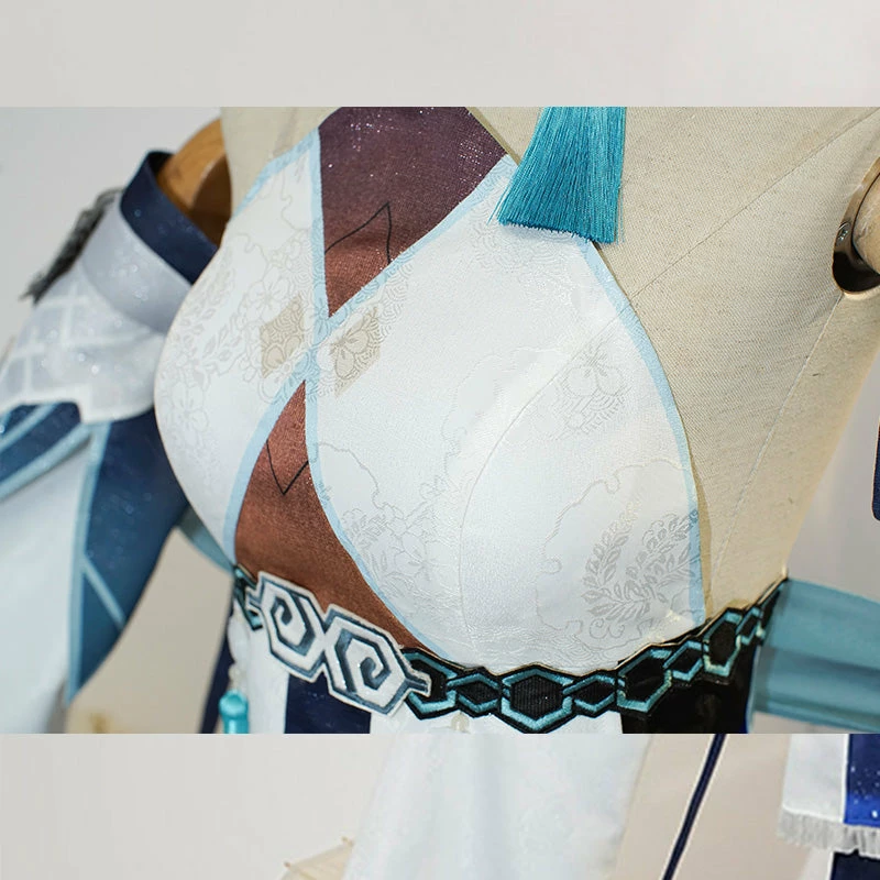 Genshin Impact Haagenti Guizhong Cosplay Costume Anime Lantern Rite Party Dress Suit 9 Genshin Impact Haagenti Guizhong Cosplay Costume Anime Lantern Rite Party Dress Suit - Image 9