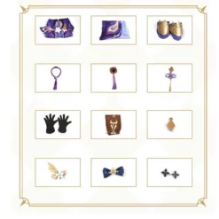 Genshin Impact Cosplay Keqing Purple Dress Cosplay Costume Deluxe Version For Sale -cosplay Sales Shop genshin impact keqing purple dress cosplay costume 5