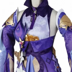 Genshin Impact Cosplay Keqing Purple Dress Cosplay Costume Deluxe Version For Sale -cosplay Sales Shop genshin impact keqing purple dress cosplay costume 8