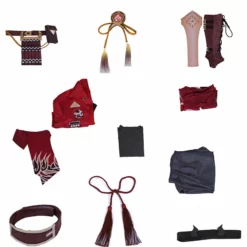 Genshin Impact Tohma Cosplay Costume Anime Game Uniform -cosplay Sales Shop genshin impact tohma cosplay5