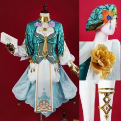 Genshin Impact Lisa Cosplay Costume New Skin A Sobriquet Under Shade Outfit Suit