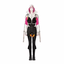 Spiderman Spider-Gwen Cosplay Costume Ghost Spider Outfit Spider-Woman Uniform -cosplay Sales Shop ghost spider costume 5