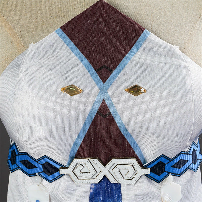 Genshin Impact GuiZhong Cosplay Costume Anime God Of Dust Haagentus Dress Suit 7 Genshin Impact GuiZhong Cosplay Costume Anime God Of Dust Haagentus Dress Suit - Image 7