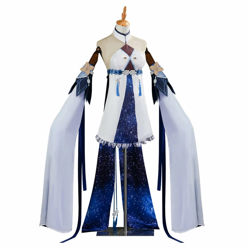 Genshin Impact GuiZhong Cosplay Costume Anime God Of Dust Haagentus Dress Suit 3 Genshin Impact GuiZhong Cosplay Costume Anime God Of Dust Haagentus Dress Suit - Image 3