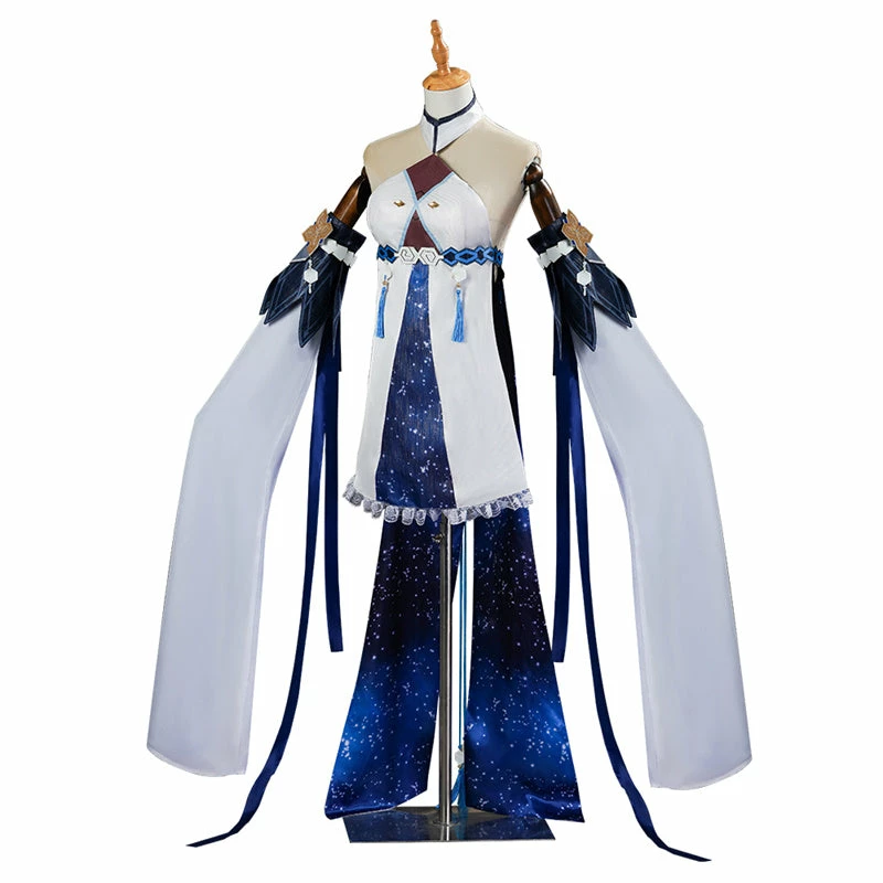 Genshin Impact GuiZhong Cosplay Costume Anime God Of Dust Haagentus Dress Suit 4 Genshin Impact GuiZhong Cosplay Costume Anime God Of Dust Haagentus Dress Suit - Image 4