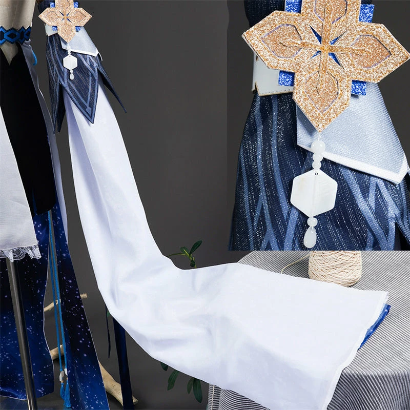 Genshin Impact GuiZhong Cosplay Costume Anime God Of Dust Haagentus Dress Suit 9 Genshin Impact GuiZhong Cosplay Costume Anime God Of Dust Haagentus Dress Suit - Image 9