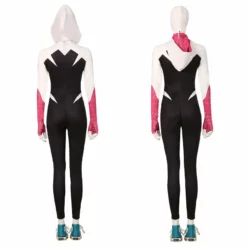 Gwen Stacy Costume Spider-man Across The Spider-Verse Cosplay Spiderman Jumpsuit Super Girl Suit -cosplay Sales Shop gwen stacy costume3