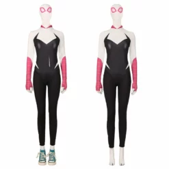 Gwen Stacy Costume Spider-man Across The Spider-Verse Cosplay Spiderman Jumpsuit Super Girl Suit -cosplay Sales Shop gwen stacy costume4