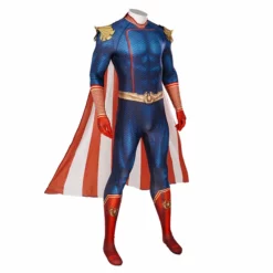 The Boys Season 3 Antony Starr Homelander Cosplay Costume Superhero Jumpsuit Halloween Suit With Cloak -cosplay Sales Shop homelander costumes 2
