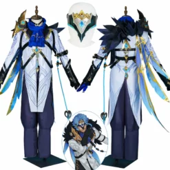 Genshin Impact Il Dottore Cosplay Costume Dr. Dottore Anime Uniform Halloween Carnival Suit