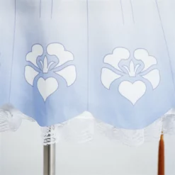 Genshin Impact Kamisato Ayaka Cosplay Costume Springbloom Missive Lolita Dress Suit With Straw Hat -cosplay Sales Shop kamisato ayaka cosplay 12