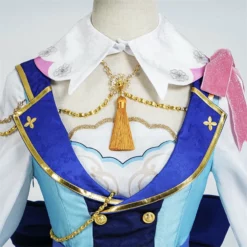 Genshin Impact Kamisato Ayaka Cosplay Costume Springbloom Missive Lolita Dress Suit With Straw Hat -cosplay Sales Shop kamisato ayaka cosplay 15