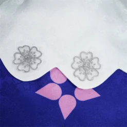 Genshin Impact Kamisato Ayaka Cosplay Costume Springbloom Missive Lolita Dress Suit With Straw Hat -cosplay Sales Shop kamisato ayaka cosplay 5