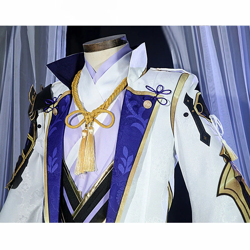 Genshin Impact Kamisato Ayato Cosplay Brother Ayato Costume Gentlemen Activity Party Suit 8 Genshin Impact Kamisato Ayato Cosplay Brother Ayato Costume Gentlemen Activity Party Suit - Image 8