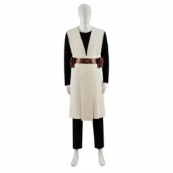 Star Wars The Clone Wars Cosplay Obi-Wan Kenobi Armor Costume Coat Uniform Outfits -cosplay Sales Shop kenobi armor costume 8