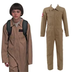 Stranger Things 2 Kids Adults Homemade Ghostbusters Jumpsuit Cosplay Costume Ideas