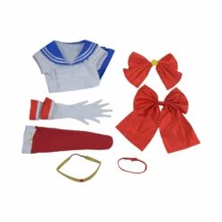 Kids Sailor Moon Costume Usagi Tsukino Cosplay Cute Dress Halloween Outfit -cosplay Sales Shop kids sailor moon costume6