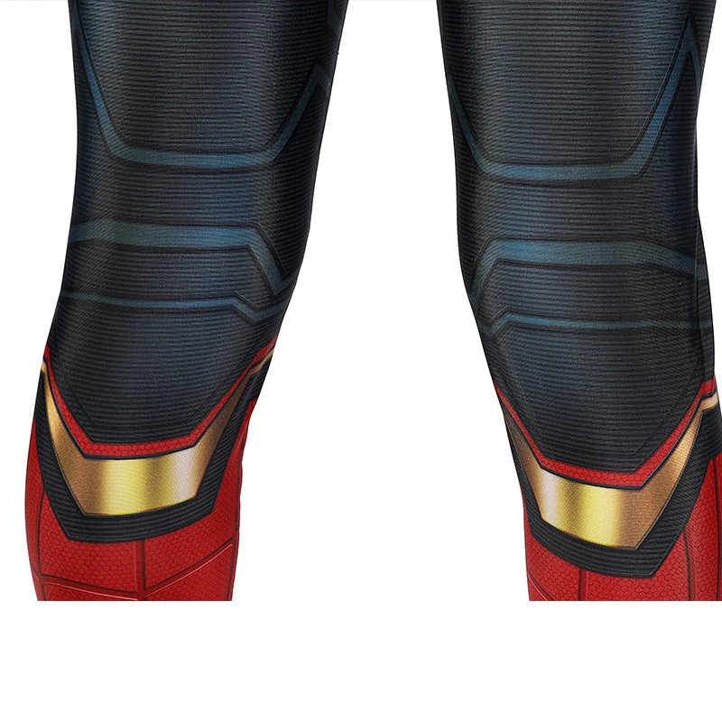 Kids Spiderman Costume Spider-man No Way Home Cosplay Costume Red Gold Jumpsuit 12 Kids Spiderman Costume Spider-man No Way Home Cosplay Costume Red Gold Jumpsuit - Image 12