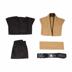 Kids Star Wars Costumes Obi-Wan Cosplay Costume Jedi Tunic Cloak Robe Full Set Outfit -cosplay Sales Shop kids star wars obi wan kenobi jedi tunic robe cloak cosplay costume 5