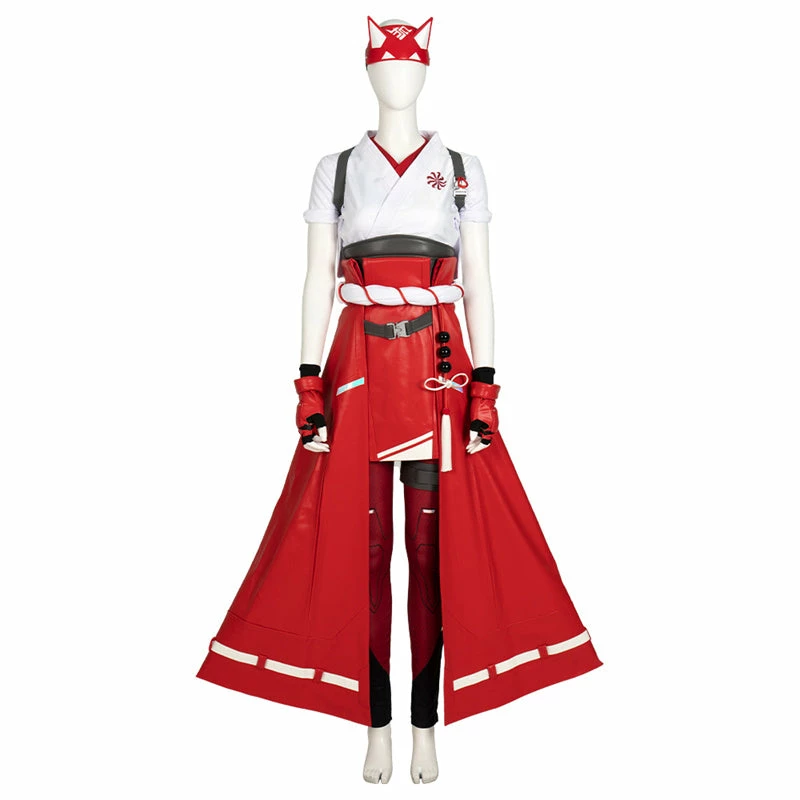 Kiriko Cosplay Overwatch 2 Kiriko Kamori Costume Halloween Party Suit 2 Kiriko Cosplay Overwatch 2 Kiriko Kamori Costume Halloween Party Suit - Image 2