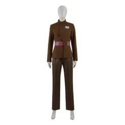 Star Wars Korr Sella Cosplay Costume Brown Uniform Halloween Carnival Suit 2022
