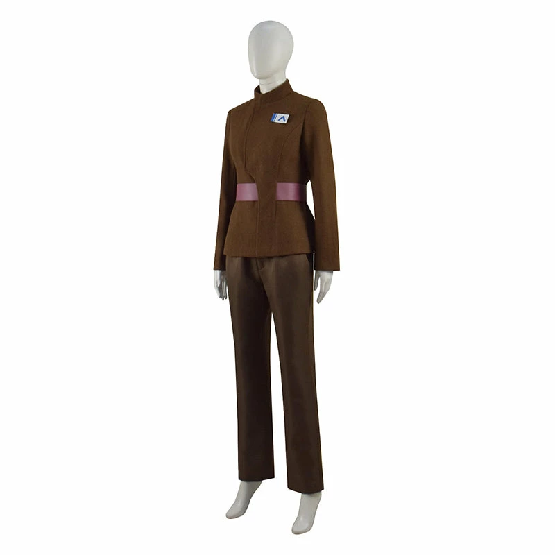 Star Wars Korr Sella Cosplay Costume Brown Uniform Halloween Carnival Suit 2022 2 Star Wars Korr Sella Cosplay Costume Brown Uniform Halloween Carnival Suit 2022 - Image 2