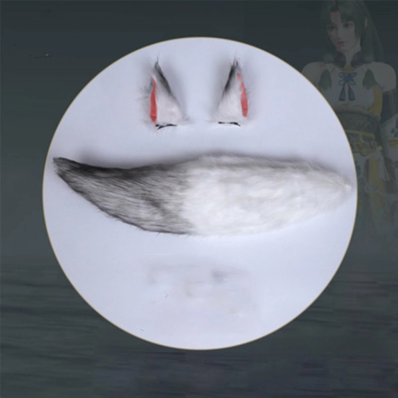 Tsuchimikado Kurumi Cosplay Costume Naraka: Bladepoint Outfit Kimono With Ear Tail 5 Tsuchimikado Kurumi Cosplay Costume Naraka: Bladepoint Outfit Kimono With Ear Tail - Image 5