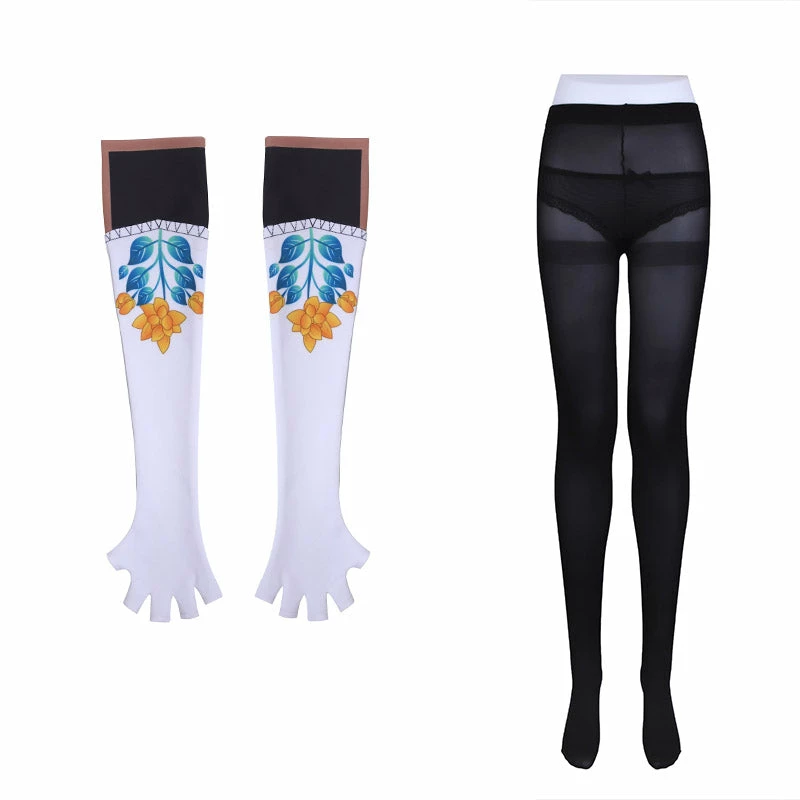 Tsuchimikado Kurumi Cosplay Costume Naraka: Bladepoint Outfit Kimono With Ear Tail 8 Tsuchimikado Kurumi Cosplay Costume Naraka: Bladepoint Outfit Kimono With Ear Tail - Image 8