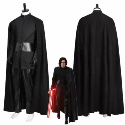 Star Wars 8 The Last Jedi Kylo Ren Cosplay Costume Halloween Celebration Suit