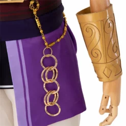 Genshin Impact Liben Cosplay Costume Gameplay NPC Genshin Purple Suit -cosplay Sales Shop liben genshin impact cosplay 13