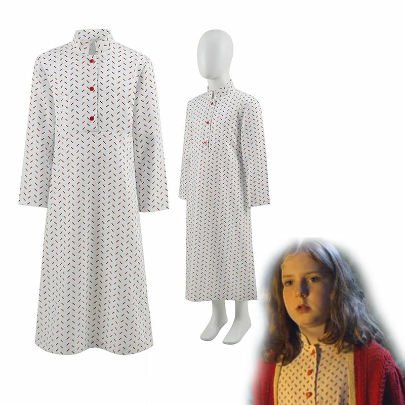 Doctor Who Little Amelia Pond Cosplay Young Amy Pond Costume Women Kids Night Dress 1 Doctor Who Little Amelia Pond Cosplay Young Amy Pond Costume Women Kids Night Dress