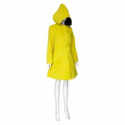 Little Nightmares 2 Six Coat Hooded Hungry Kids Little Six Costume Cosplay For Adult Children 6 Little Nightmares 2 Six Coat Hooded Hungry Kids Little Six Costume Cosplay For Adult Children -cosplay Sales Shop little nightmares six cosplay2