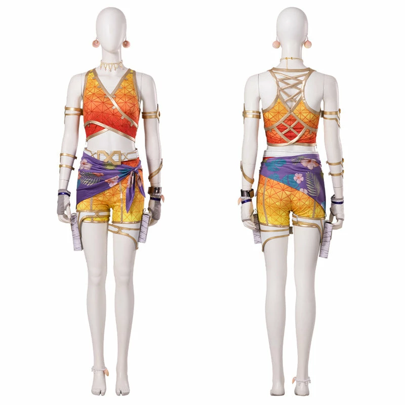 2023 Apex Legend Loba Andrade Cosplay Costume Game NPC Loba Swimsuit Summer Wear 4 2023 Apex Legend Loba Andrade Cosplay Costume Game NPC Loba Swimsuit Summer Wear - Image 4