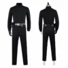 Star Wars Battlefront Luke Skywalker Cosplay Costume Black Uniform Halloween Carnival Suit