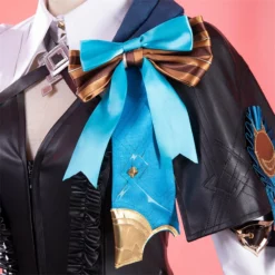 Genshin Impact Lynette Cosplay Costume Magician Assistant Dress Halloween Party Suit -cosplay Sales Shop lynette genshin impact cosplay 14