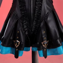 Genshin Impact Lynette Cosplay Costume Magician Assistant Dress Halloween Party Suit -cosplay Sales Shop lynette genshin impact cosplay 7