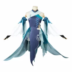 Genshin Impact Madame Ping Cosplay Costume Anime Streetward Rambler Dress Suit -cosplay Sales Shop madame ping cosplay 7