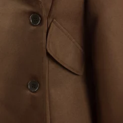 Megan Brown Coat Kids Girls M3gan Coat Cosplay Costume ACcosplay 14 Megan Brown Coat Kids Girls M3gan Coat Cosplay Costume ACcosplay -cosplay Sales Shop megan coat 4