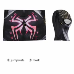 Game Marvel's Midnight Suns Cosplay Costume Spider-Man Midnight Jumpsuit -cosplay Sales Shop midnight suns costume 2