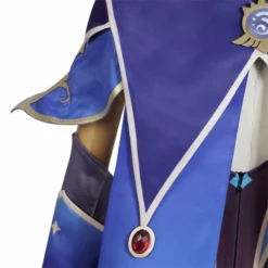 Genshin Impact Mona Megistus Cosplay Costume Anime Astrologist Purple Uniform Halloween Party Dress -cosplay Sales Shop mona megistus cosplay 13