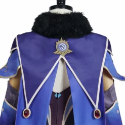 Genshin Impact Mona Megistus Cosplay Costume Anime Astrologist Purple Uniform Halloween Party Dress -cosplay Sales Shop mona megistus cosplay 16