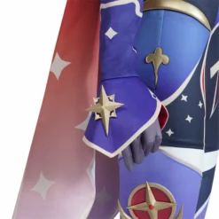 Genshin Impact Mona Megistus Cosplay Costume Anime Astrologist Purple Uniform Halloween Party Dress -cosplay Sales Shop mona megistus cosplay 25